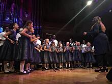 London Community Gospel Choir выступил вместе с Камерным хором «Вера» из ДМШ им.В.Я.Шебалина