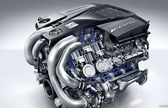 Двигатель Mercedes AMG 63 V8 – звук в самое сердце