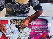 Неизвестный в центре Антальи разбросал 35 тыс. лир