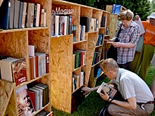 Уральцы встретились на книжном фестивале с писателем Алексеем Сальниковым