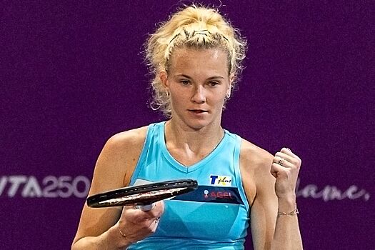 Катержина Синякова обыграла Викторию Томову и вышла в полуфинал турнира в Клуж-Напоке