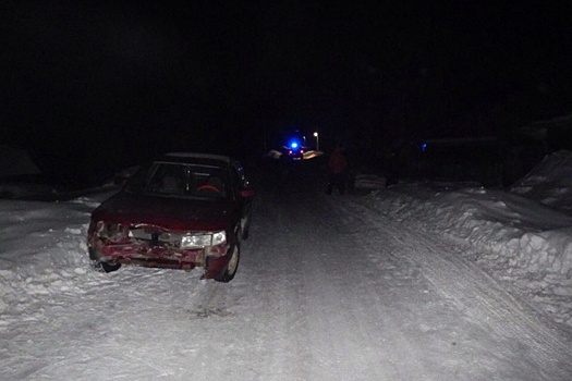 В Губахе Лада сбила школьника, стоявшего посреди дороги