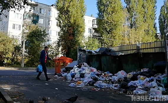 Жильцы трёх пятиэтажек выбрасывают мусор в чужие контейнеры