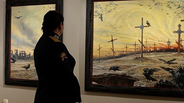 В Москве открылась выставка Василия Нестеренко «Молитва об Украине»