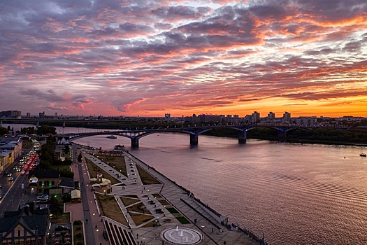 Где в России самые красивые закаты: топ мест и городов, где небо становится огненным