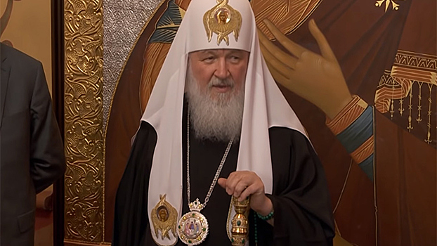 Патриарх Кирилл встретился с сиротами из Сирии