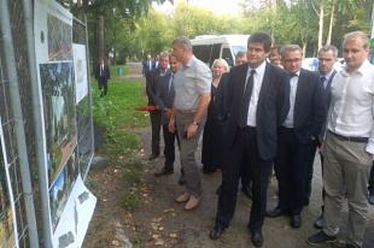 Концепцию летнего парка «Уралмаш» показали Александру Высокинскому