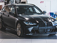 BMW M3 Touring Frozen Black с выхлопной системой M Performance