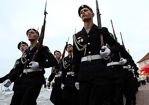 Морские пехотинцы Балтийского флота в 14-й раз подряд примут участие в военном параде на Красной площади