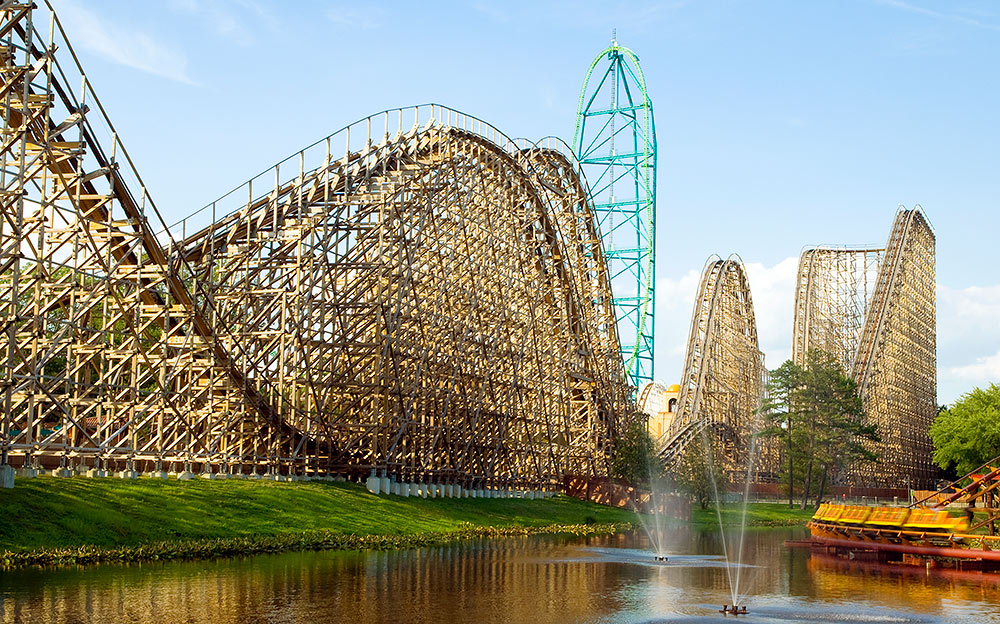 Парк Six Flags, Нью-Йорк, США, Северная Америка и Карибы