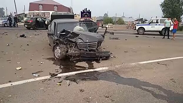 В ДТП в Лесосибирске пострадали три человека