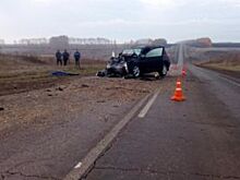 Под Тамбовом в ДТП с самосвалом погибла пассажирка внедорожника