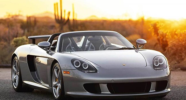 Porsche Carrera GT 2004 года — в продаже на аукционе от 75 млн рублей