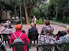 Авимская приняла участие в открытом микрофоне в Головинском районе