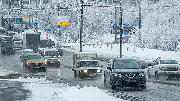 Назван срок исчезновения снега в Москве