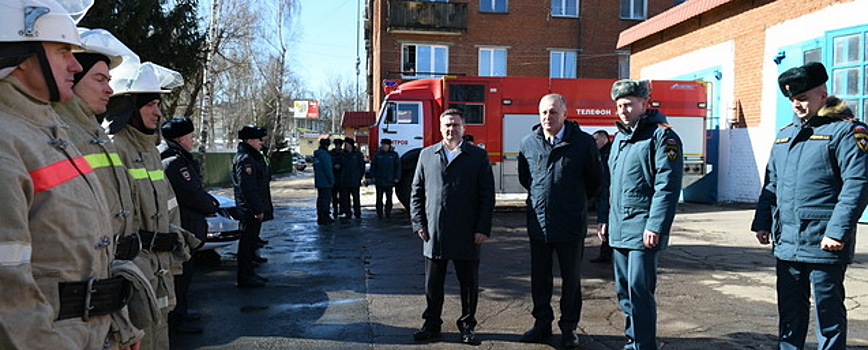 В Дмитровском округе завершили проверку готовности к пожароопасному периоду
