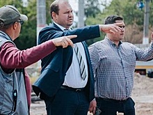 Денис Спирин с инспекцией посетил два крупных объекта реконструкции в Чебоксарах