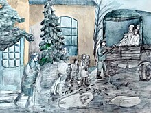 Березанский детский дом. Прибытие ленинградских детей