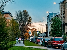 На Мельничной улице обновили наружное освещение