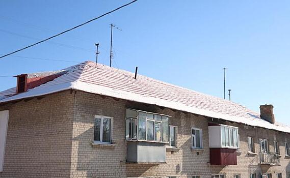 Ремонт крыши дома в Косиново начнется после потепления