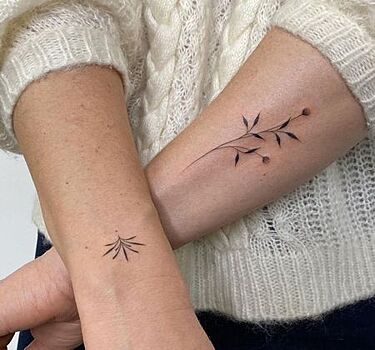 Модные тату 2023 - идеи и эскизы