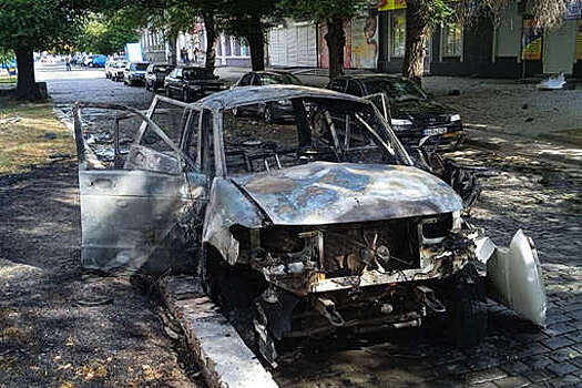 Рогов опроверг сообщения о гибели коменданта Бердянска Бардина после взрыва его автомобиля