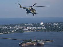 Над Кронштадтом состоялась первая тренировка пролета морской авиации в рамках подготовки к Главному военно-морскому параду