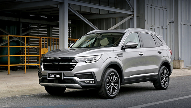 Паркетник Zotye T500 готовится появиться на рынке в роли подзаряжаемого гибрида