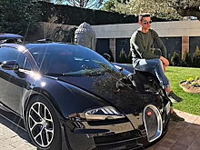 Помощник Роналду разбил Bugatti Veyron за 2,1 млн евро, врезавшись в здание на Майорке