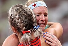 Олимпиада-2020, лёгкая атлетика: американская прыгунья Моррис упала, заплакала и проиграла из-за решения организаторов