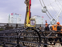 В ЦПКиО Волгограда приступили к строительству 120-метрового колеса обозрения