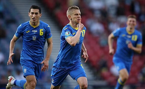 Сборная Украины вышла в четвертьфинал Евро-2020 по футболу