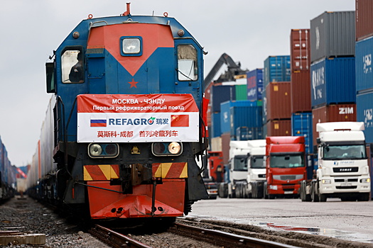 Рост железнодорожных перевозок между РФ и Китаем превысил втрое прогноз