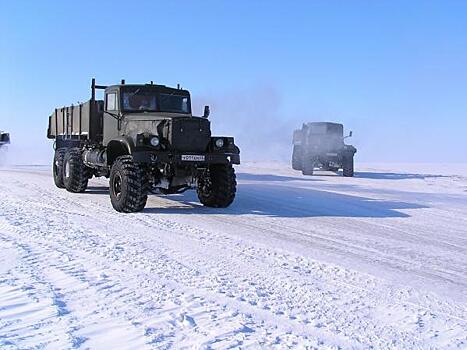 Куда на Ямале пускают грузовики только ночью