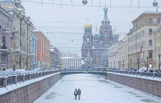В Петербурге объявлен «оранжевый» уровень погодной опасности