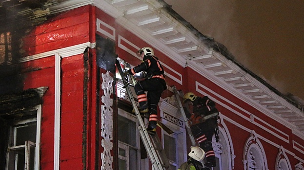Вологодские пожарные отстояли памятник федерального значения на ул. Гоголя