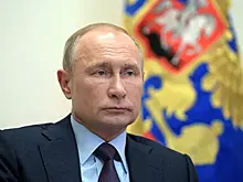 Путин проехал по ЦКАД за рулем Aurus и попал на видео