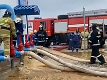 В раменском Константинове прошли пожарно-тактические учения