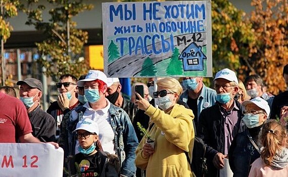 Недовольных перспективой М-12 жителей Татарстана повезут "слушать" трассу "Нева"