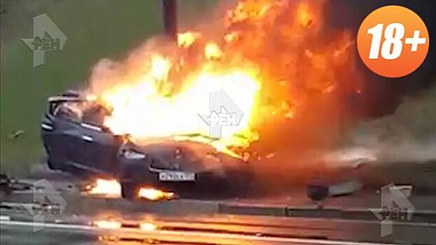 Приятели "мажора", сгоревшего в огненном ДТП на Maserati, устроили аварию с пострадавшими