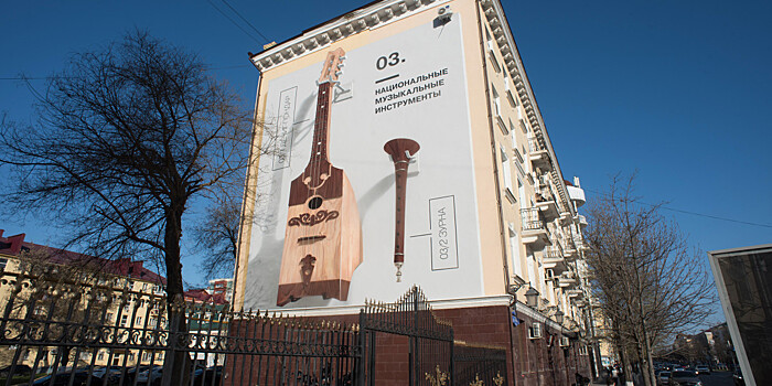 В Грозный за стрит-артом: столицу Чечни украсили монументальные 3D-изображения