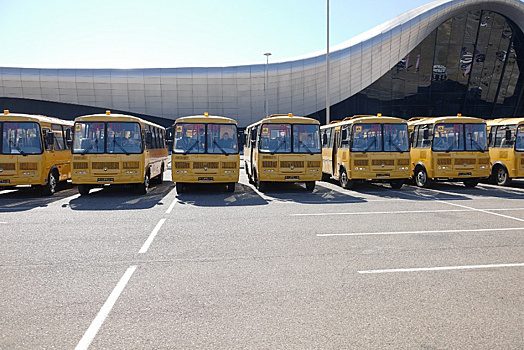На Кубани за пять лет закупили более 1 тысячи школьных автобусов