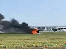 Летающие автомобили столкнулись во время репетиции авиашоу в Китае