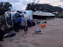 В Пономаревском районе в ДТП пострадал водитель грузовика