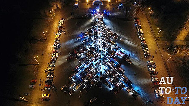 Автомобилисты Запорожья установили новогодний рекорд Украины