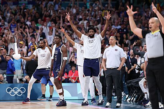 Сборная США уверенно победила команду Сербии в матче 1-го тура Олимпиады-2024