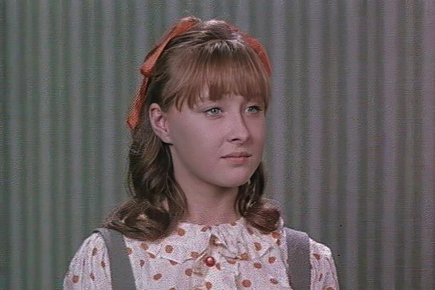 Актриса Лариса Удовиченко в роли Люськи в фильме «Юлька», 1972 год