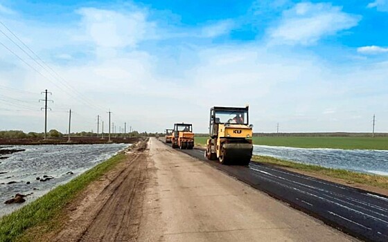 В селе Голдино Михайловского района приступили к ремонту дороги на двух улицах