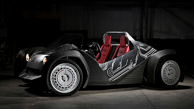 Серийный электрокар распечатают на 3D-принтере