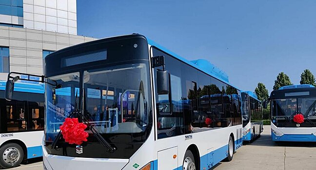 Zhongtong поставит в Ереван более 200 газовых автобусов